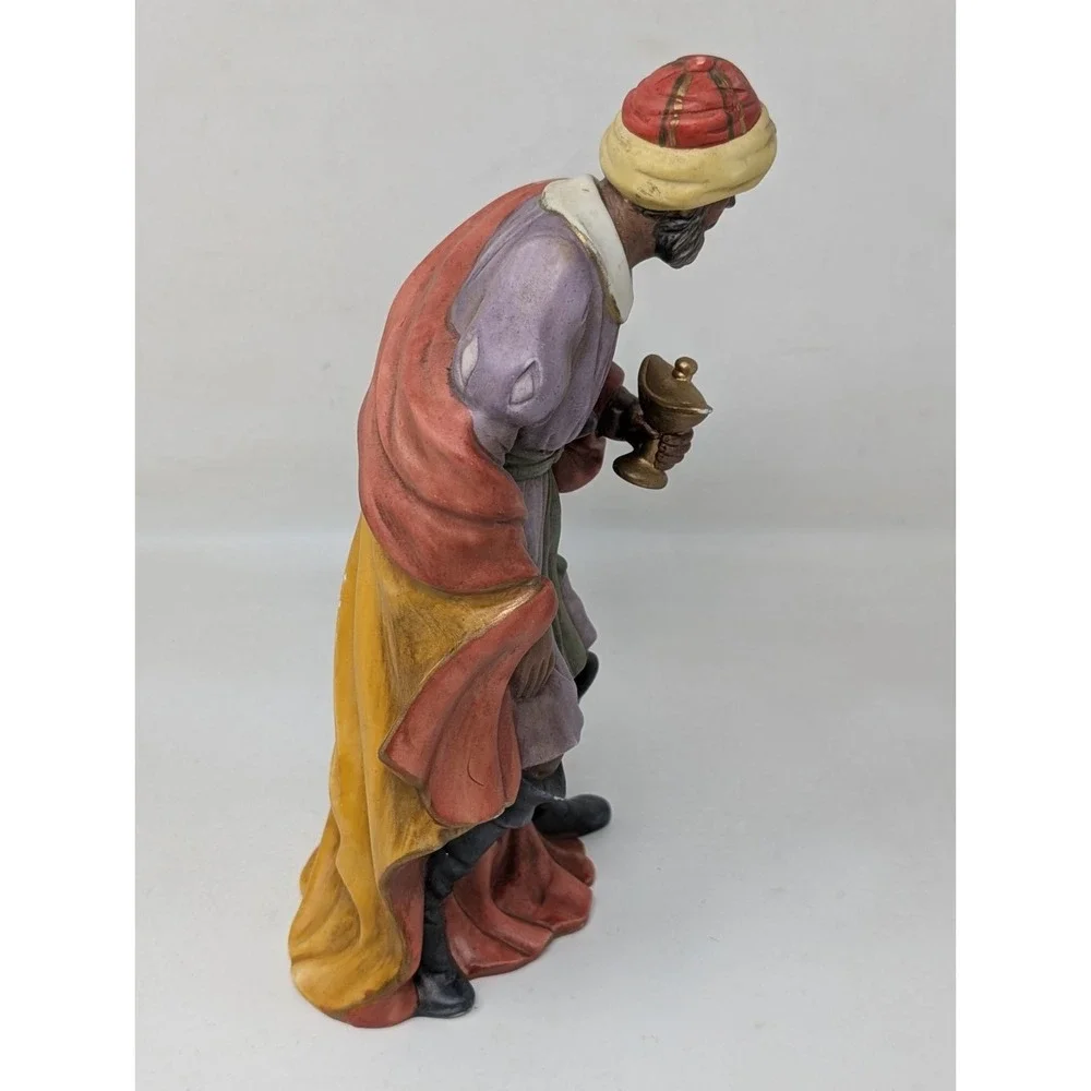 O'Well Grandeur Noel WISE MAN Nativity Set Porcelain Replacement Christmas VTG‎